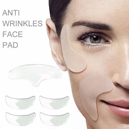 Silicone Anti-Wrinkle Patch Kit, Large (Stretch Marks) and Small (Face)