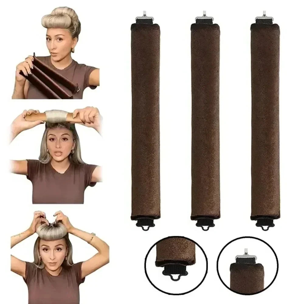 Heatless Hair Blowout/Curlers